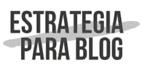 Estrategia para blog